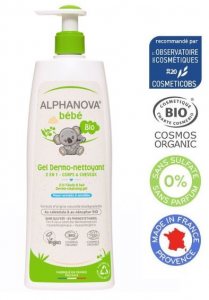 Alphanova Baby - 2 in 1 Dermo Cleansing Hair & Body Wash